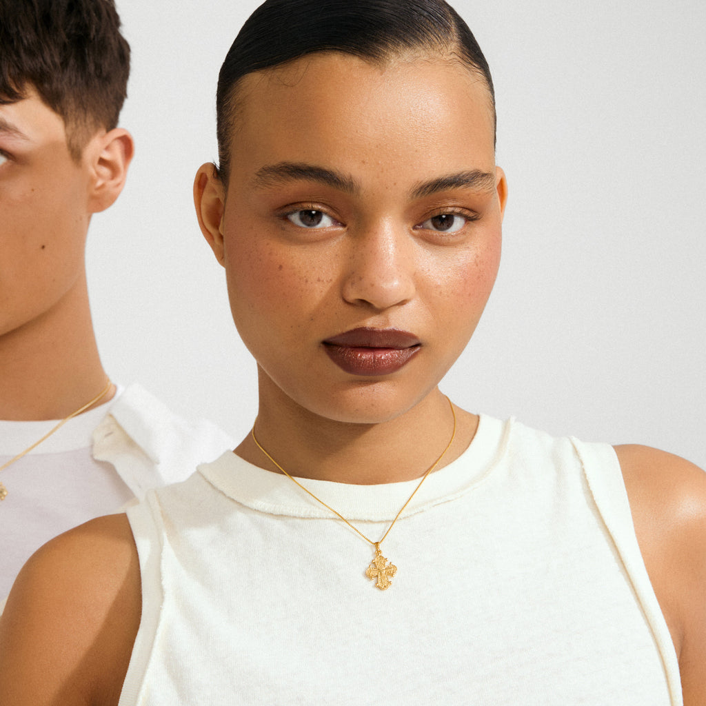 DAGMAR pendant necklace gold-plated